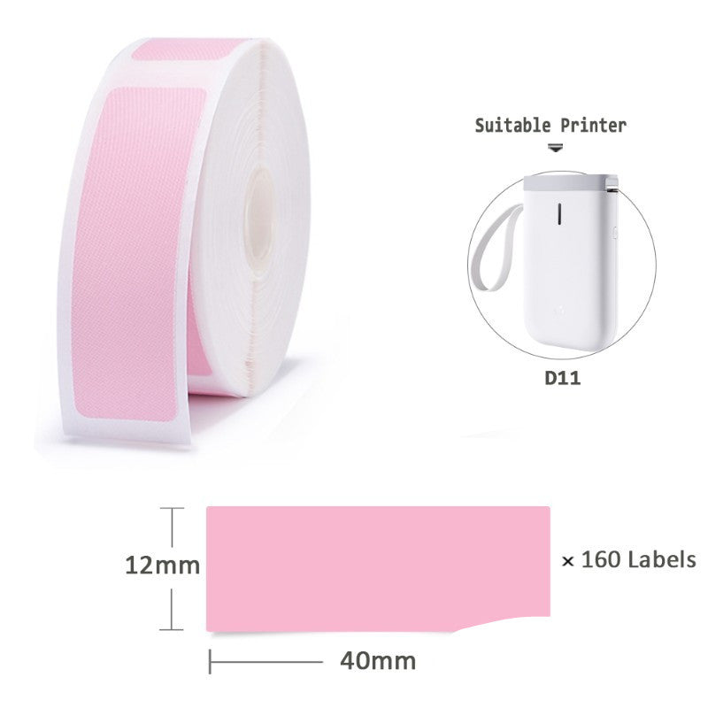 Niimbot D11 Mini Label Printer Paper Supermarket Price Tag