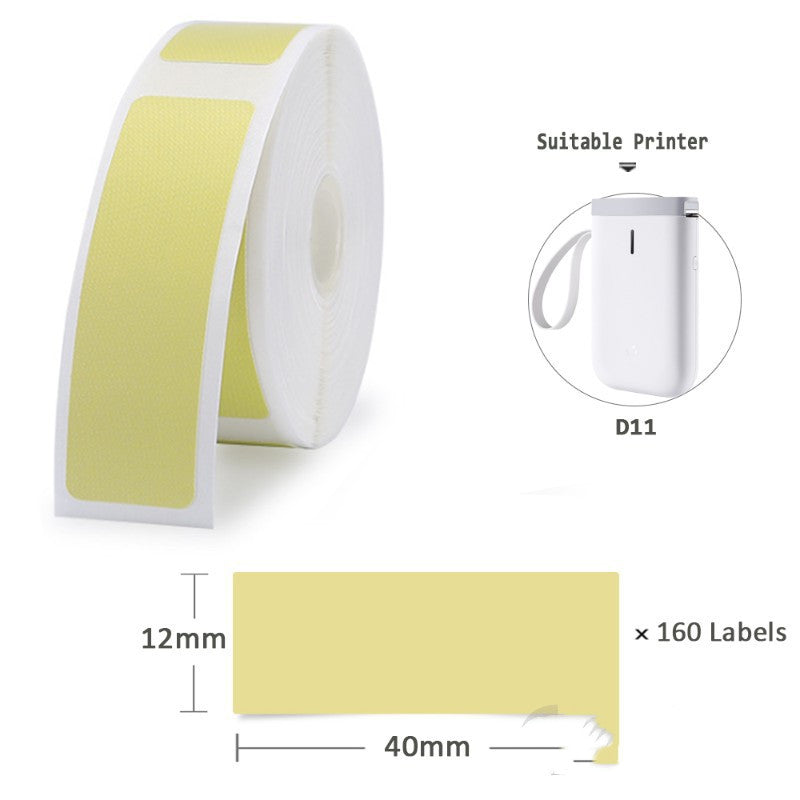 Niimbot D11 Mini Label Printer Paper Supermarket Price Tag
