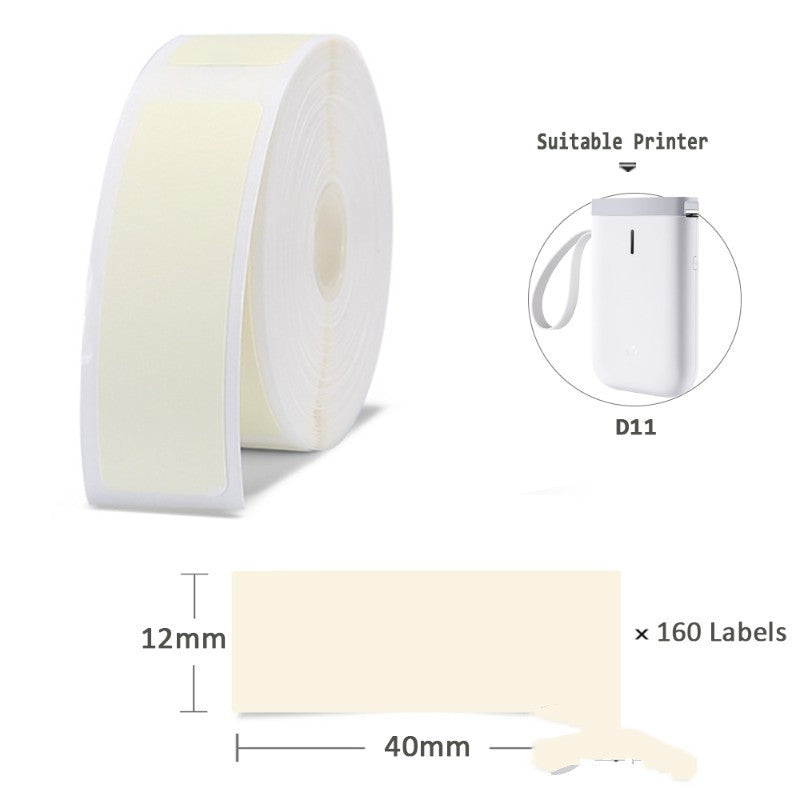 Niimbot D11 Mini Label Printer Paper Supermarket Price Tag