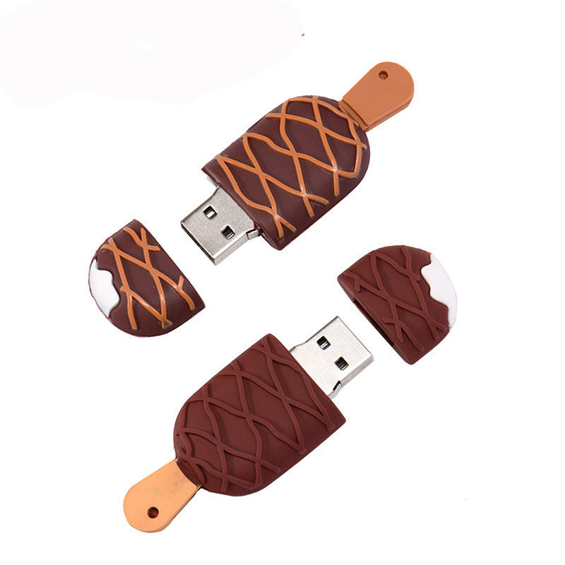 U Disk Simulation Oem Crème glacée 32G 64G Cadeau usb personnalisé