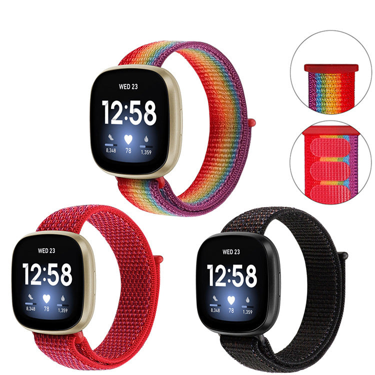 Bracelet en Nylon Bracelet en Nylon Bracelet tressé Velcro Boucle simple