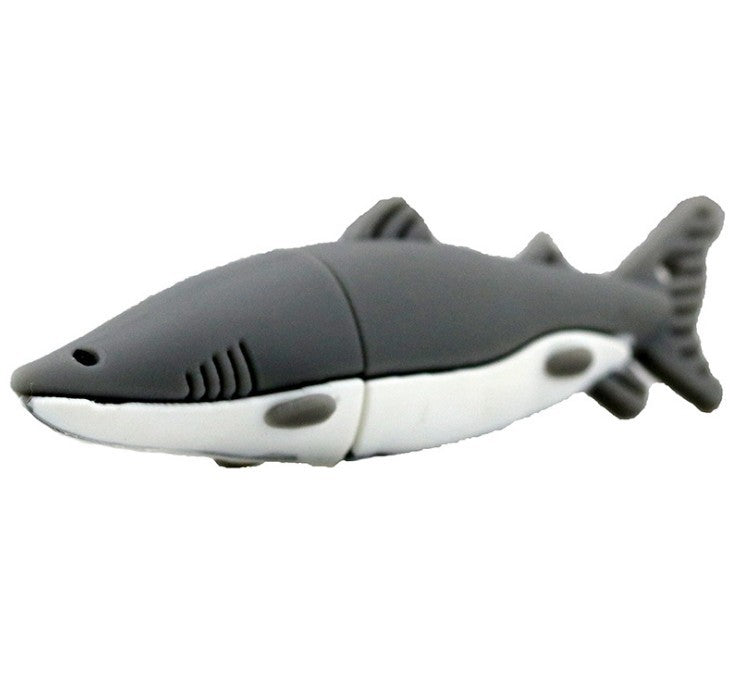 Cartoon Shark Clé USB Simulation créative Clé USB 8g16g Marine A