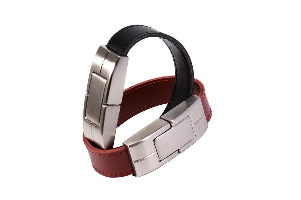 Leather Case USB Flash Drive Leather Case USB Flash Drive personnalisé LOGO