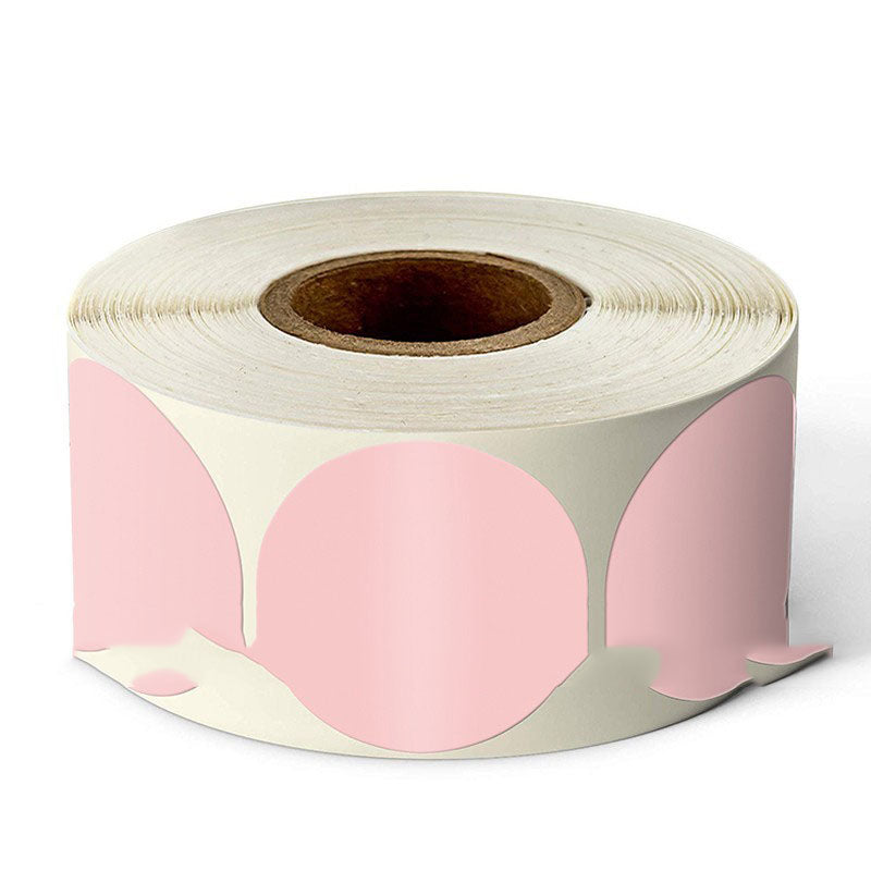 Roll Color Marker Sticker Roll Paper Round Sticker Graffiti Écriture enveloppe scellant Stick