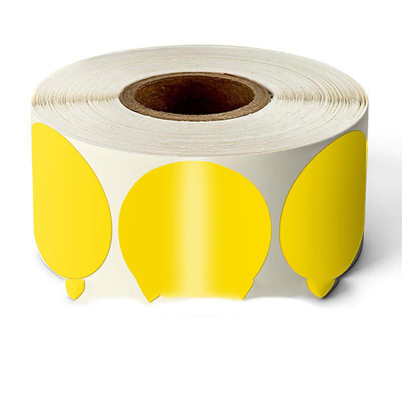 Roll Color Marker Sticker Roll Paper Round Sticker Graffiti Écriture enveloppe scellant Stick