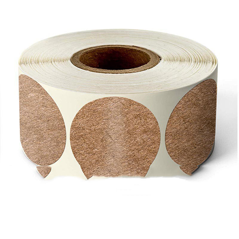 Roll Color Marker Sticker Roll Paper Round Sticker Graffiti Écriture enveloppe scellant Stick