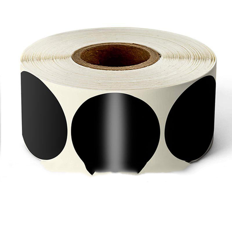 Roll Color Marker Sticker Roll Paper Round Sticker Graffiti Écriture enveloppe scellant Stick