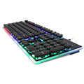 Manipulateur de bureau Feel Floating Round Cap Gaming Lumineux jeu clavier