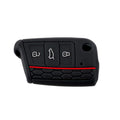 Marque couleur Silicone cas clé voiture cas clé