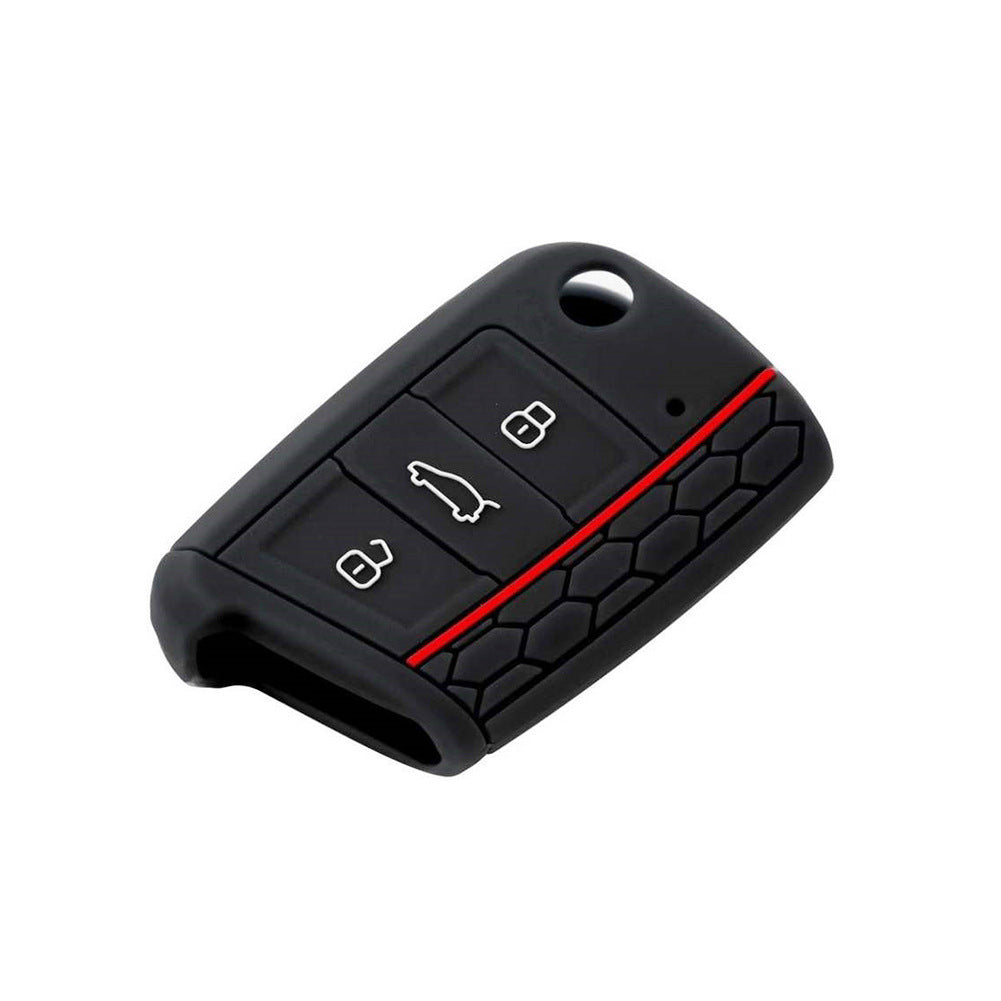 Marque couleur Silicone cas clé voiture cas clé