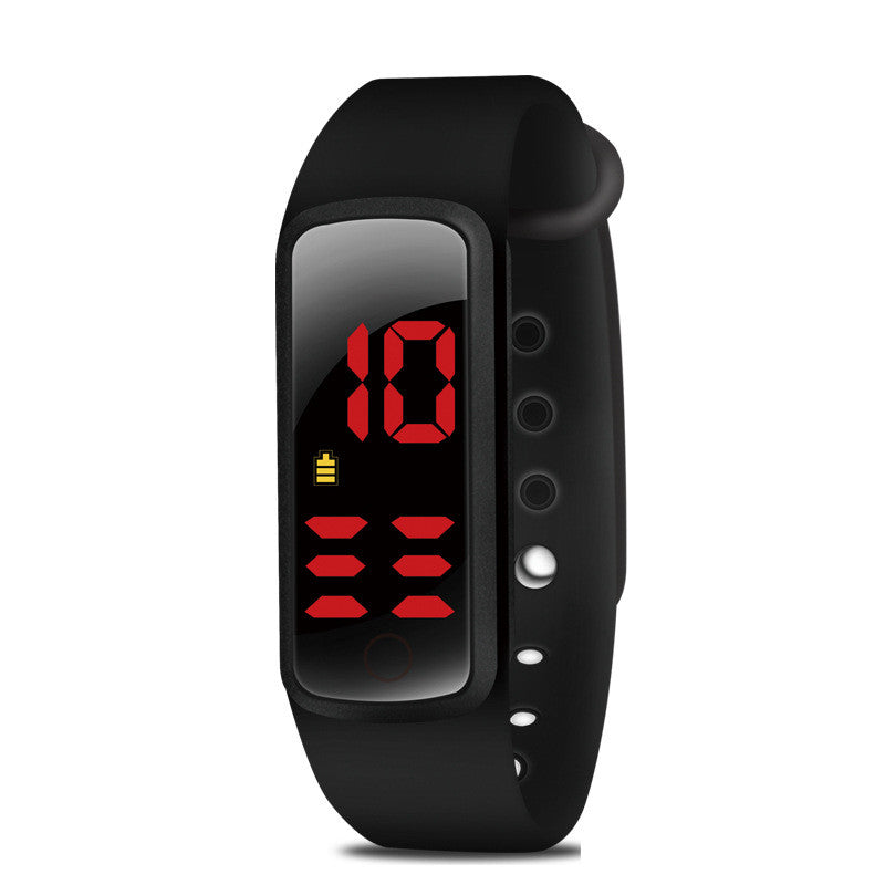 Affichage à trois couleurs Led Main imperméable Musique Couleur Lumière Smart Rappel Bracelet enfant