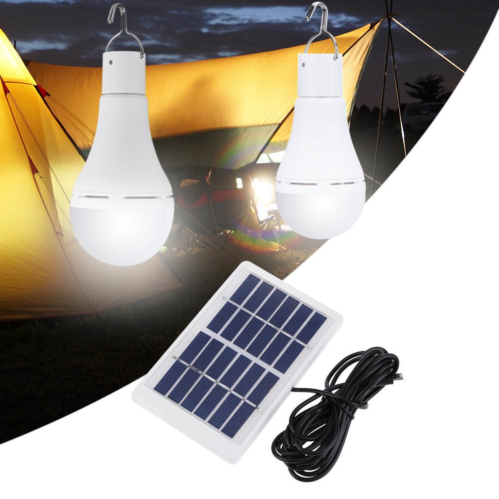 Solar Lights Hook Lights Night Camp Lights Night Lights Round Lights Ampoules Jardin Li