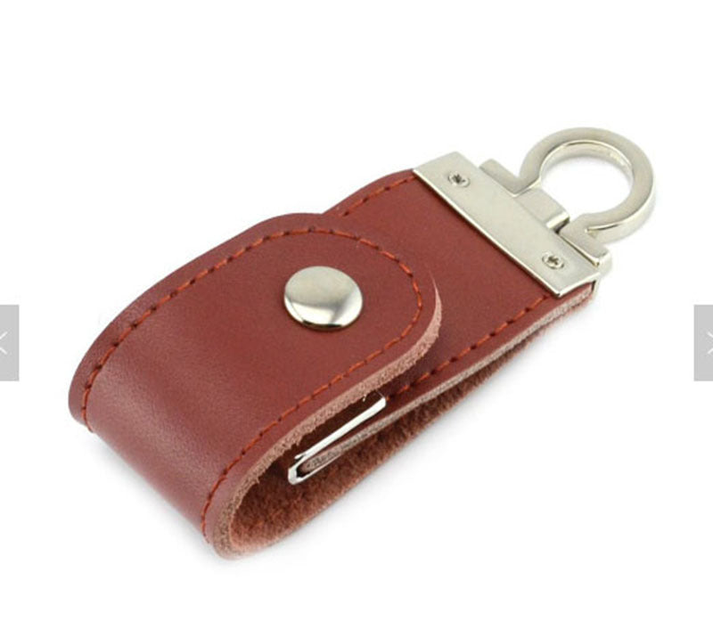 Cuir métallique créatif Usb Flash Drive 4Gb 8Gb 16Gb 32Gb 64Gb 128Gb Memory Media U Disk