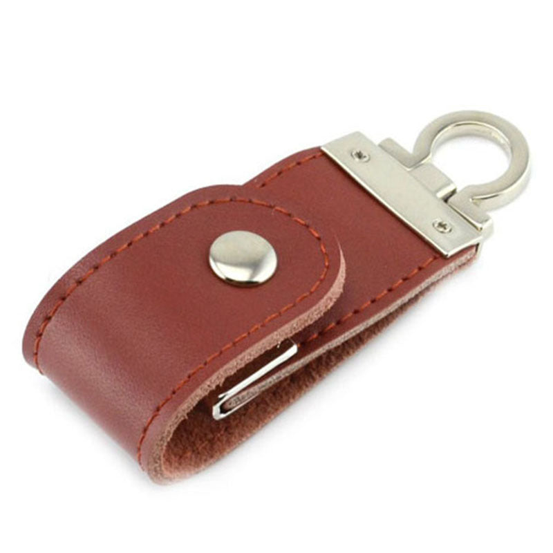 Cuir métallique créatif Usb Flash Drive 4Gb 8Gb 16Gb 32Gb 64Gb 128Gb Memory Media U Disk