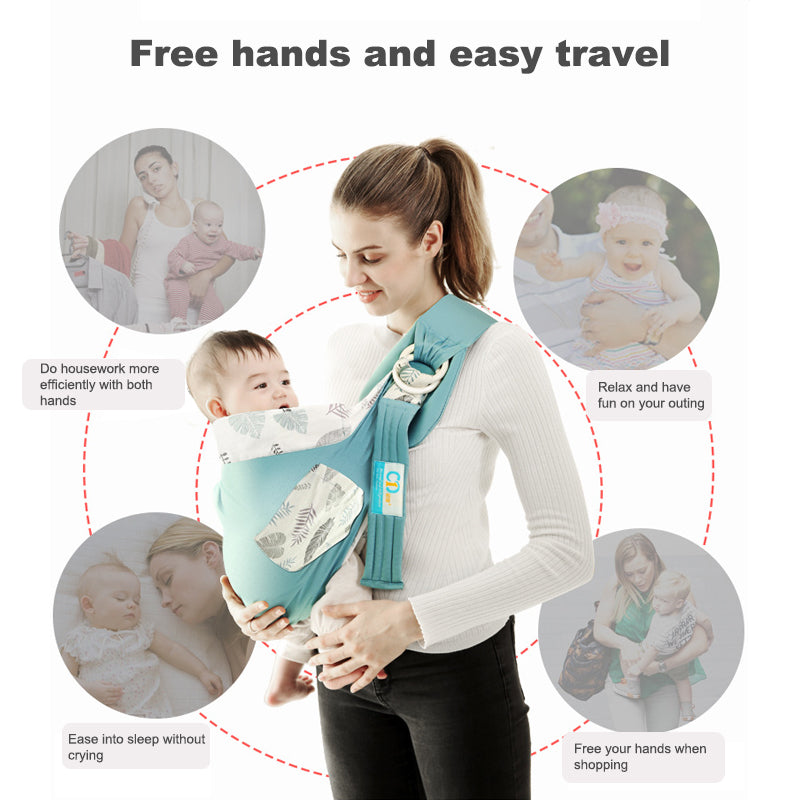 Foulard de bébé Sears Strap Newborn Baby's Front Holding Artifact de bébé simple horizontale Ho