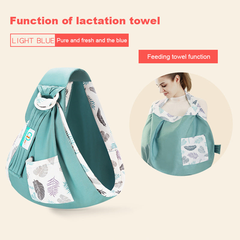 Foulard de bébé Sears Strap Newborn Baby's Front Holding Artifact de bébé simple horizontale Ho