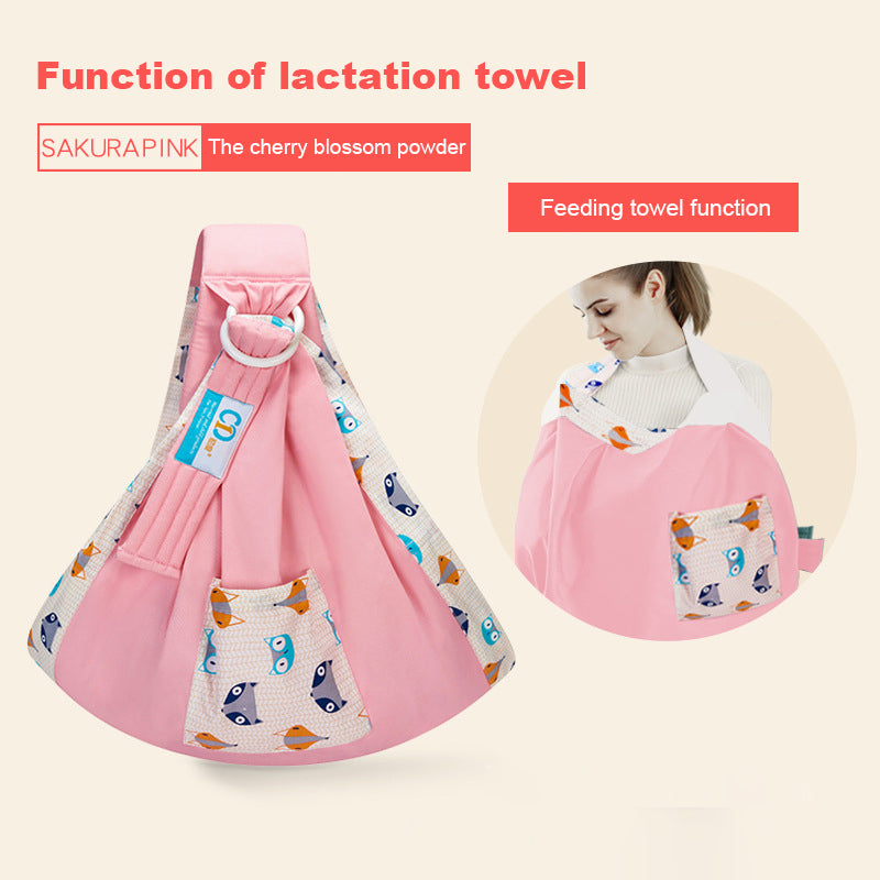 Foulard de bébé Sears Strap Newborn Baby's Front Holding Artifact de bébé simple horizontale Ho
