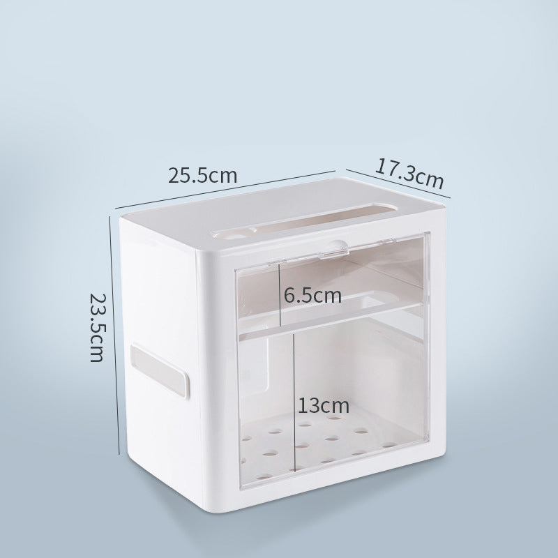 Boîte de stockage de câble de données de fil Chargeur de bande de puissance Socket Power Strip Câble Organisateur Bureau