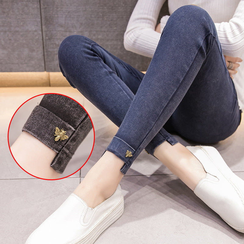 Leggings pour femmes enceintes Chaussures extérieures stretch Pantalons pour femmes