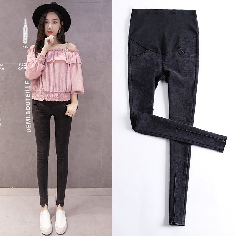 Leggings pour femmes enceintes Chaussures extérieures stretch Pantalons pour femmes