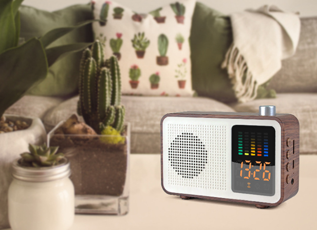 Haut-parleur+radio rétro radio bluetooth