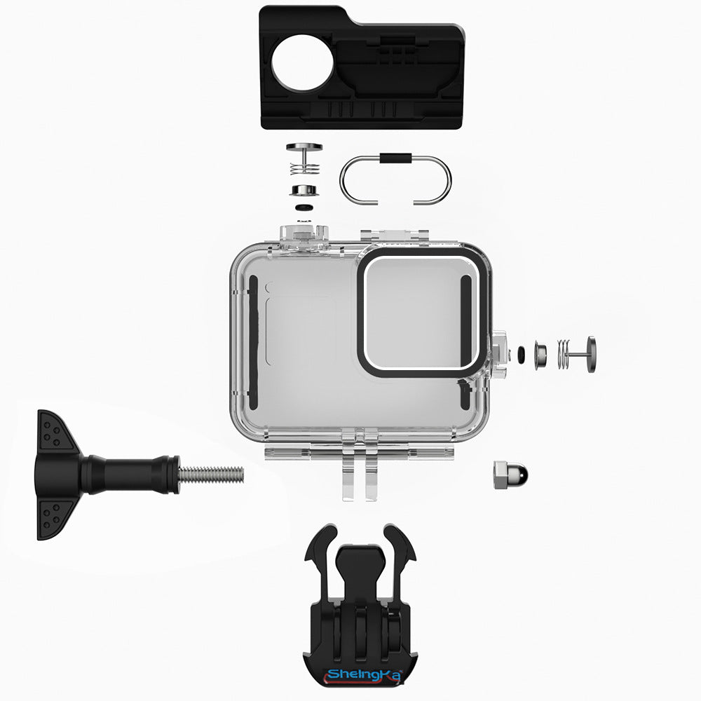 Gopro8 9Boîtier étanche noir Gopro8 9Boîtier étanche Gopro8 9 Accessoires