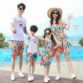 Robe parent-enfant Robe d'été pour une famille de trois ou quatre