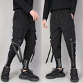 Pantalon de poche à trois dimensions pour hommes auto-culture et broderie des pieds