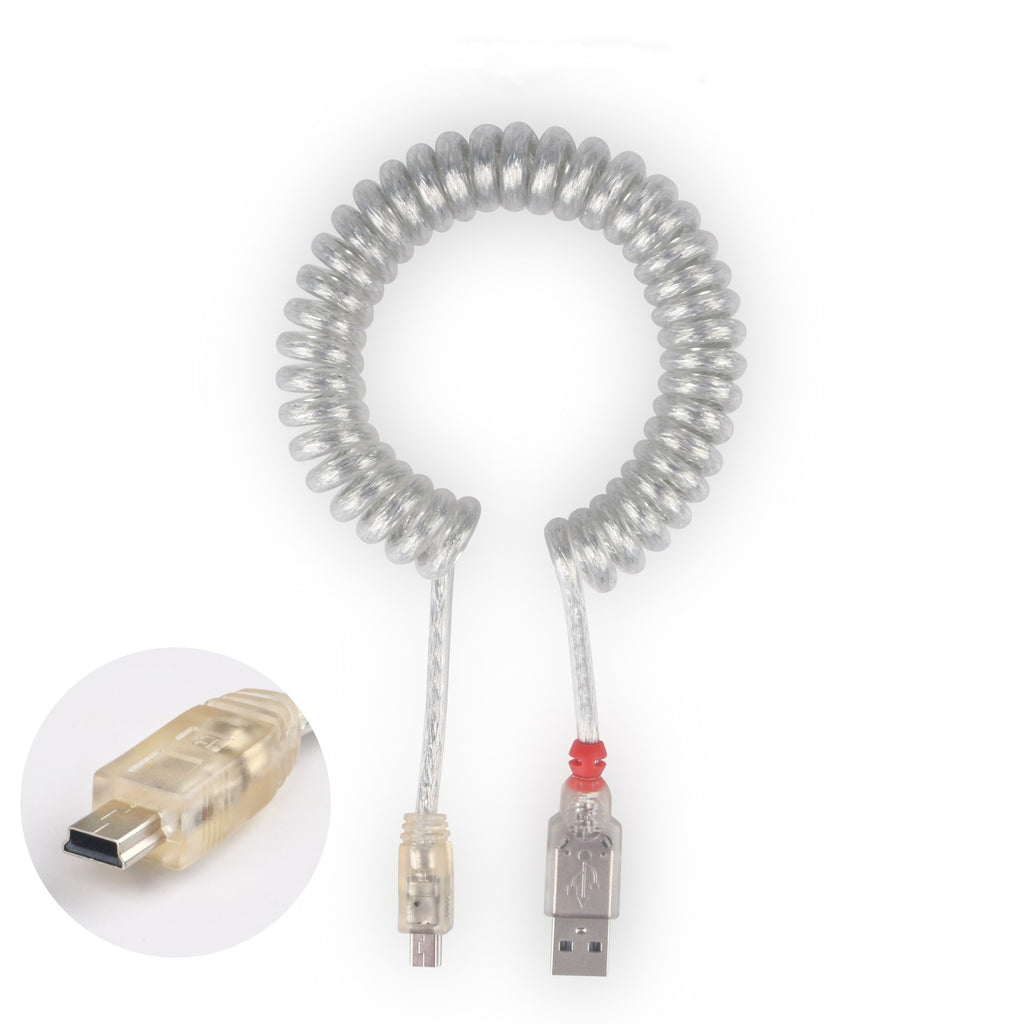 Câble de données de clavier mécanique USB Spiral