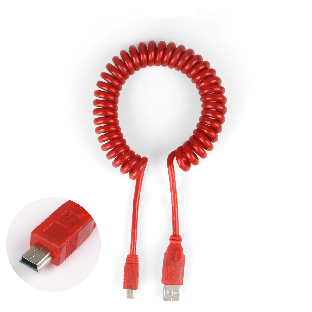 Câble de données de clavier mécanique USB Spiral