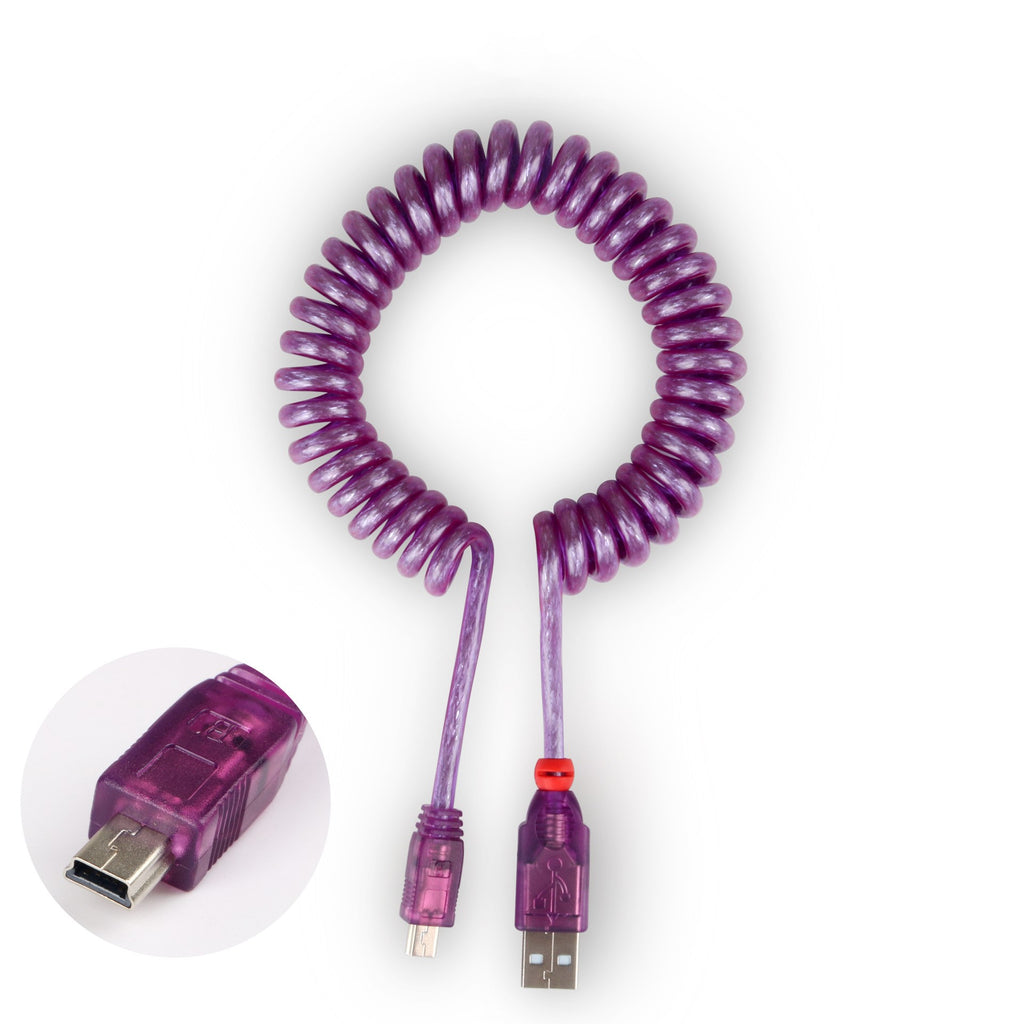 Câble de données de clavier mécanique USB Spiral