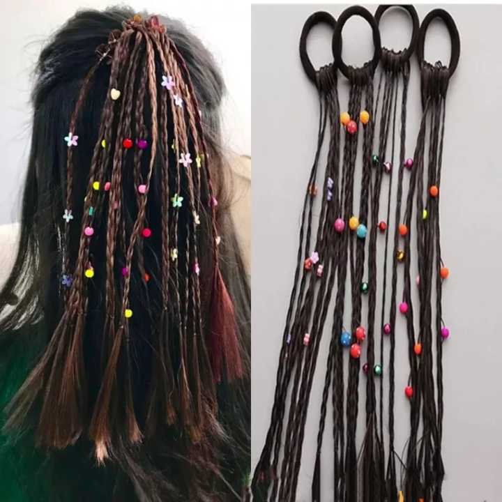 Festive Performance Perles colorées Twist Braid