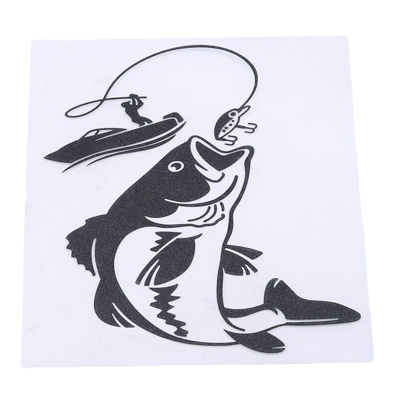 Stickers Voiture Sportive Extérieure Stickers Voiture Pêche Bateau Aller Stickers Pêche Pêche
