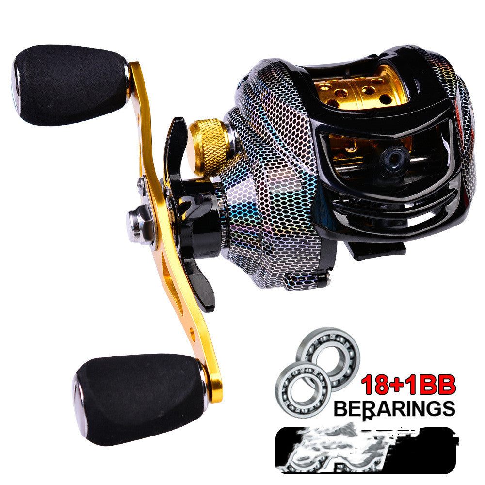 Bobine métallique Baitcasting Pêche bobine 10KG Max Drag