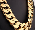 Collier de coulée en acier à vide en titane pour hommes