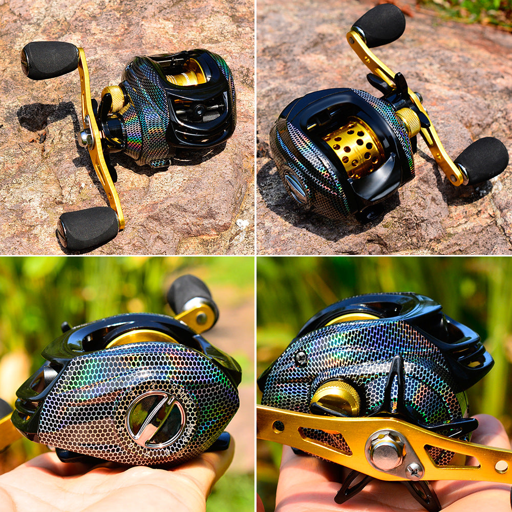 Bobine métallique Baitcasting Pêche bobine 10KG Max Drag