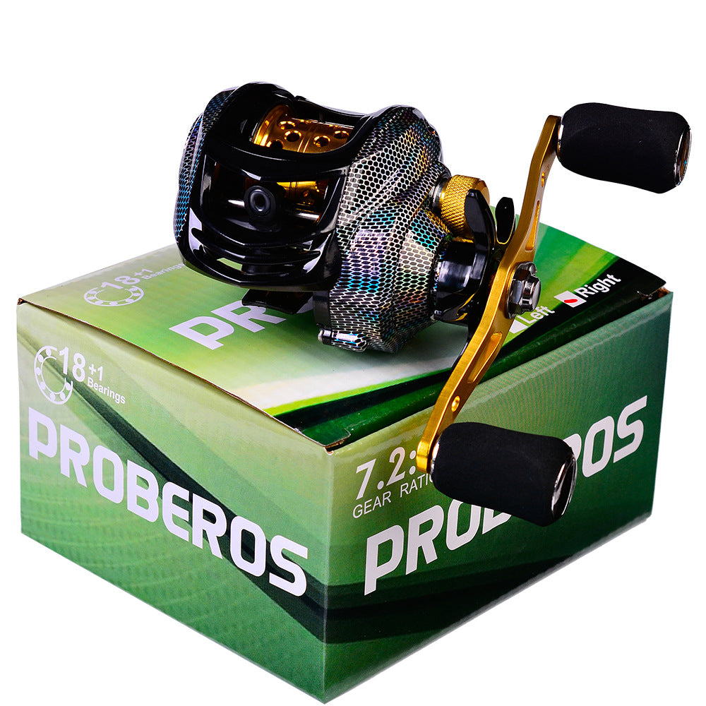 Bobine métallique Baitcasting Pêche bobine 10KG Max Drag