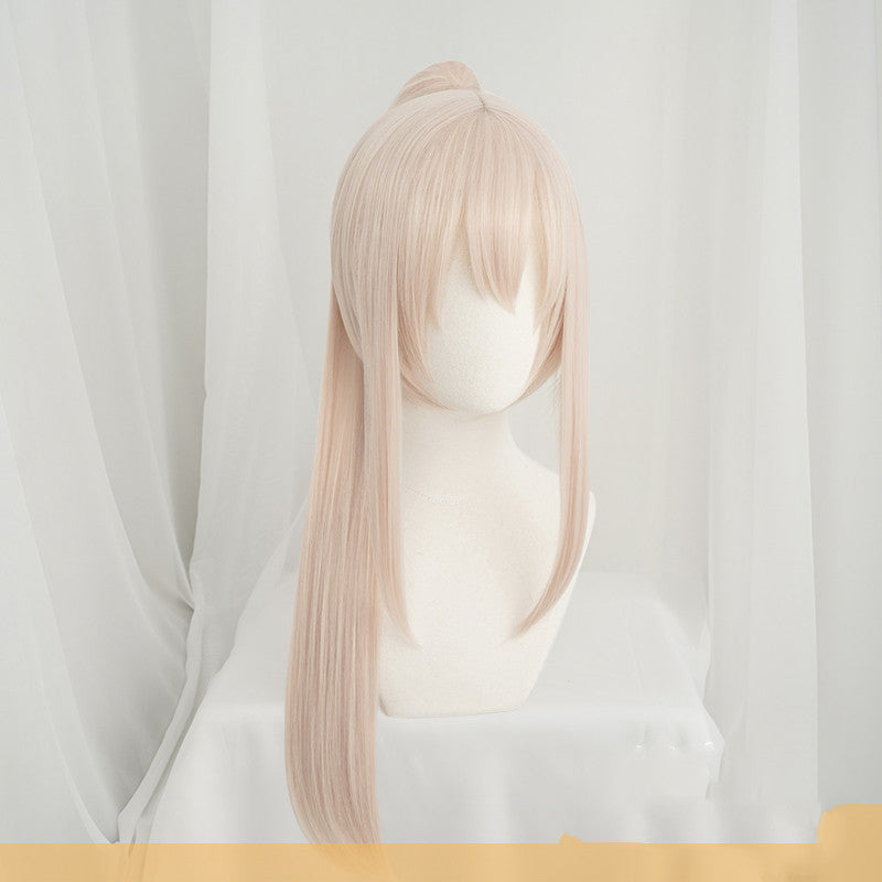 Lingbo cos pomelo transforme la perruque cosplay