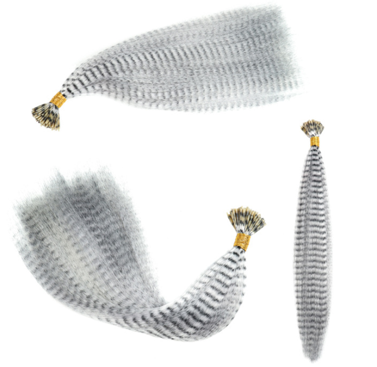 Feather Hair Extension Pièce 13 Couleurs
