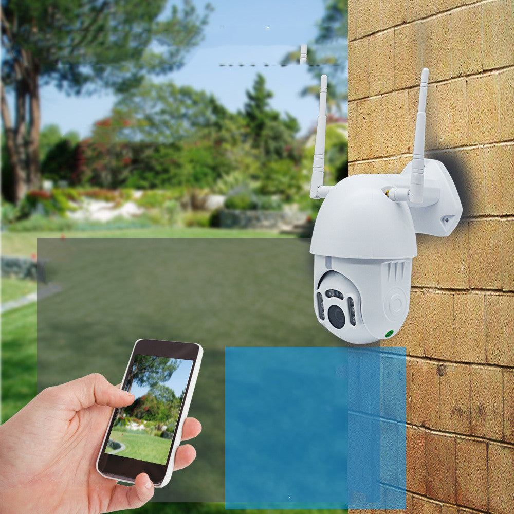 Caméra infrarouge dôme Wifi Smart double antenne bidirectionnelle