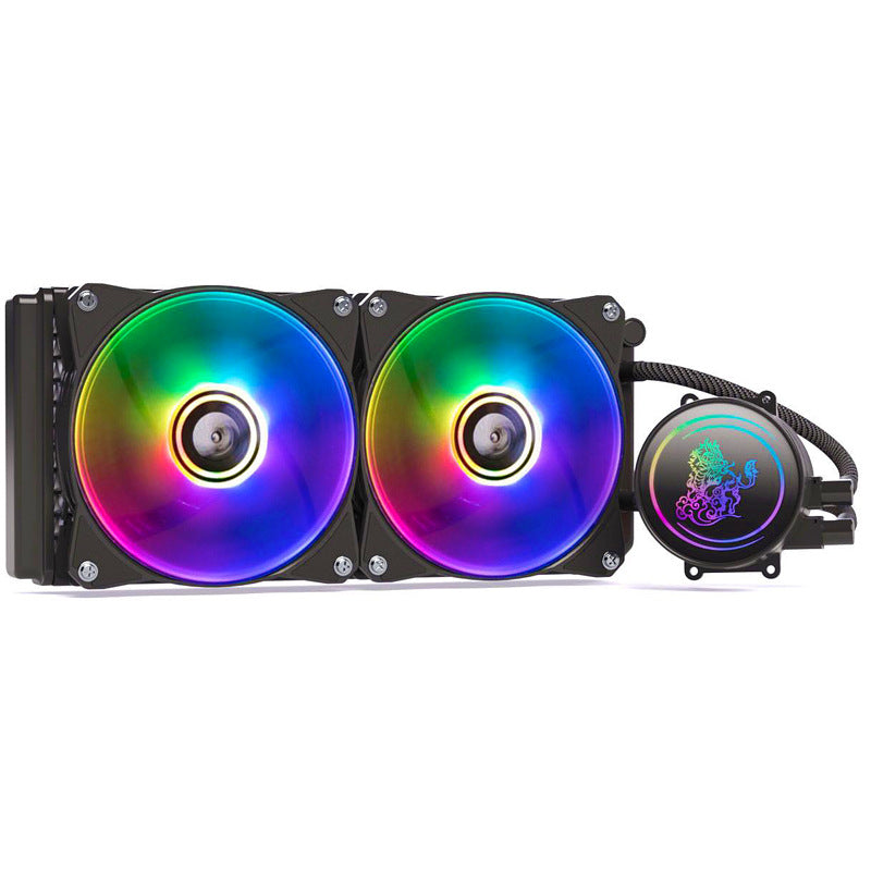 Kirin ordinateur processeur de refroidissement de l'eau radiateur ARGB ventilateur 2