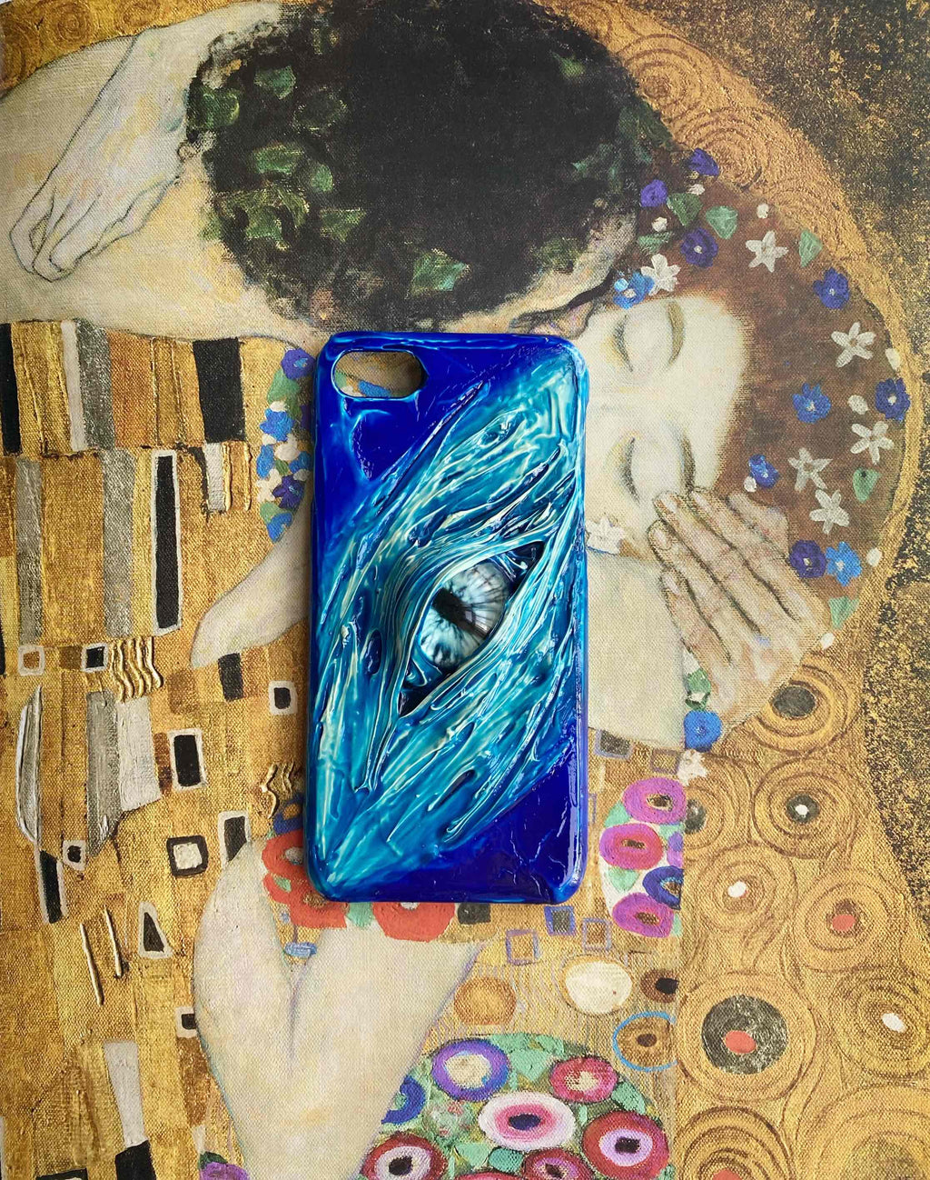 Cas de téléphone stéréo progressif simple créatif