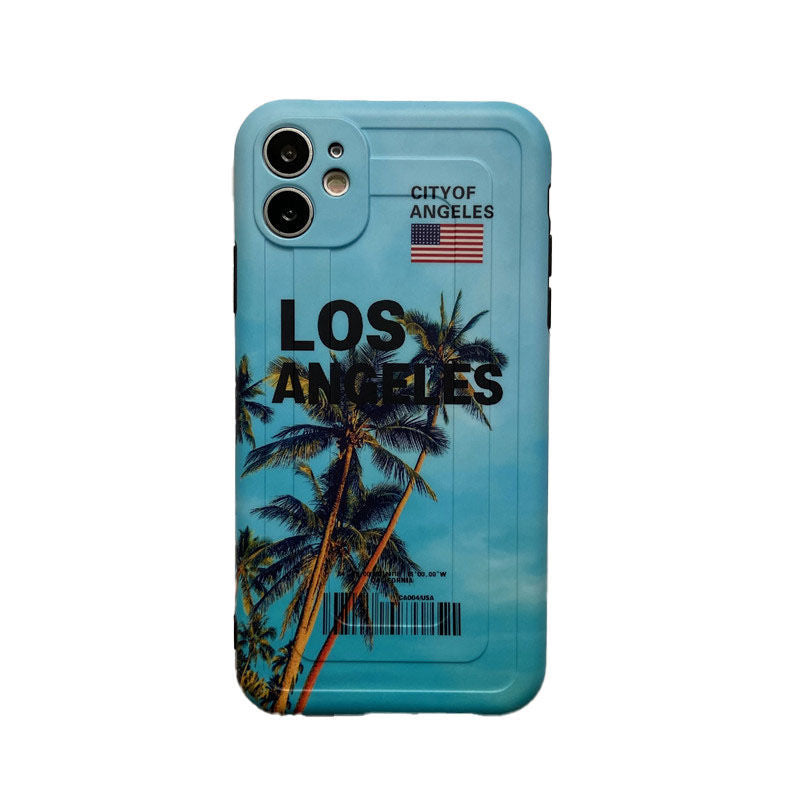 Luxe York Los Angeles Reizen Label Stad Landschap Cas