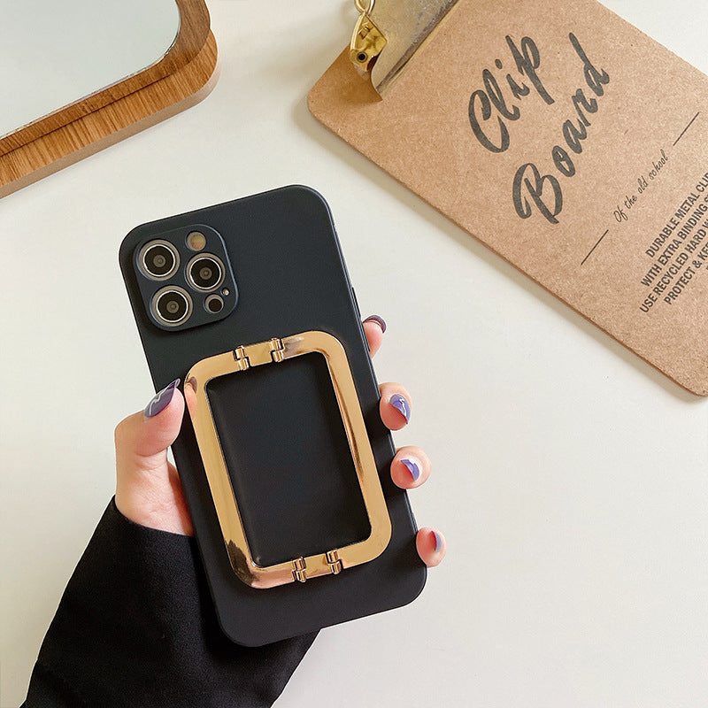 Compatible avec le boîtier de téléphone mobile Fine Hole Square Buckle Liquid