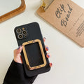 Compatible avec le boîtier de téléphone mobile Fine Hole Square Buckle Liquid