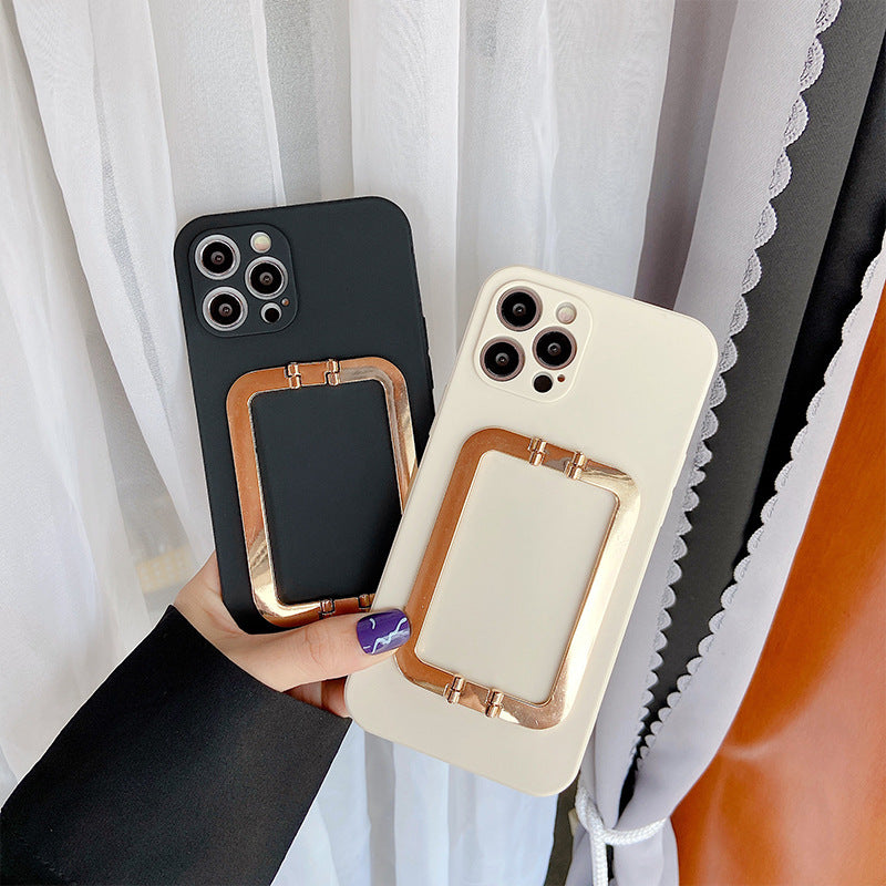 Compatible avec le boîtier de téléphone mobile Fine Hole Square Buckle Liquid