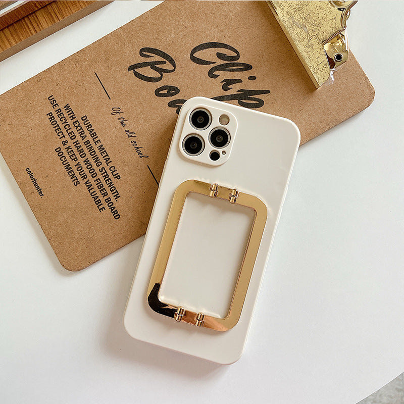 Compatible avec le boîtier de téléphone mobile Fine Hole Square Buckle Liquid