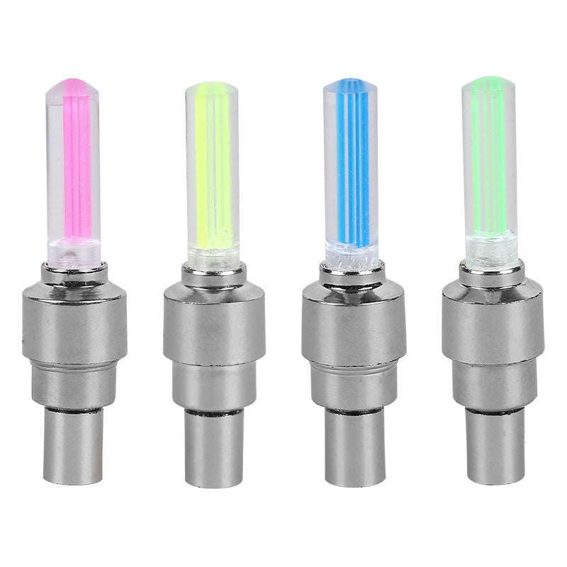 Bicycle Wheels Mountain Bike Pair Color Valve Lampes Glow Stick Valve Core Lampes Bicycle Ri