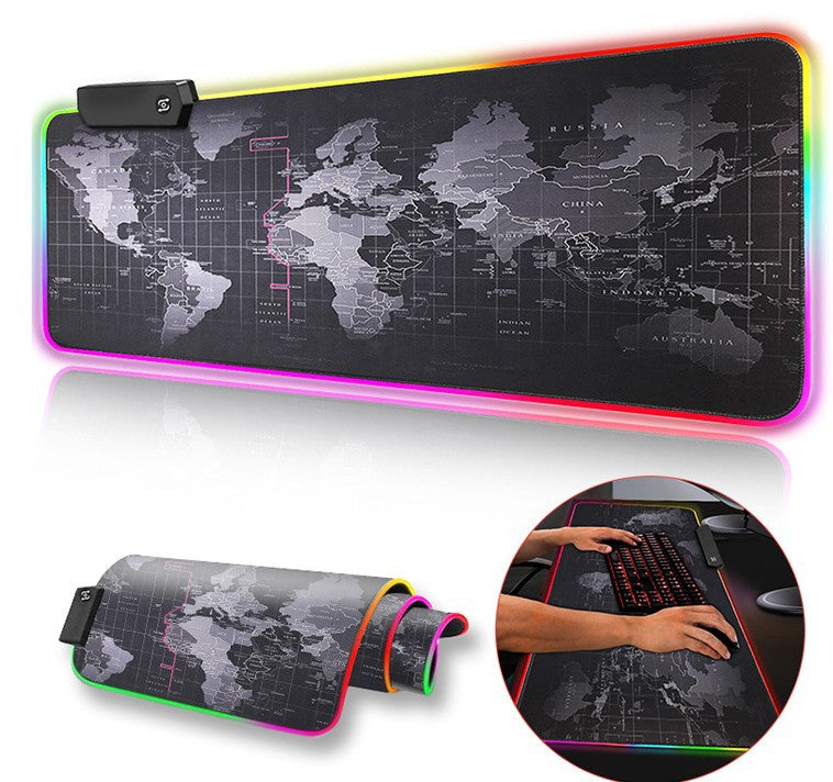 Couleur Motif Crâne Jeu Symphonie Table Mat Manger Poulet E-sports Jeu Clavier Symphonie