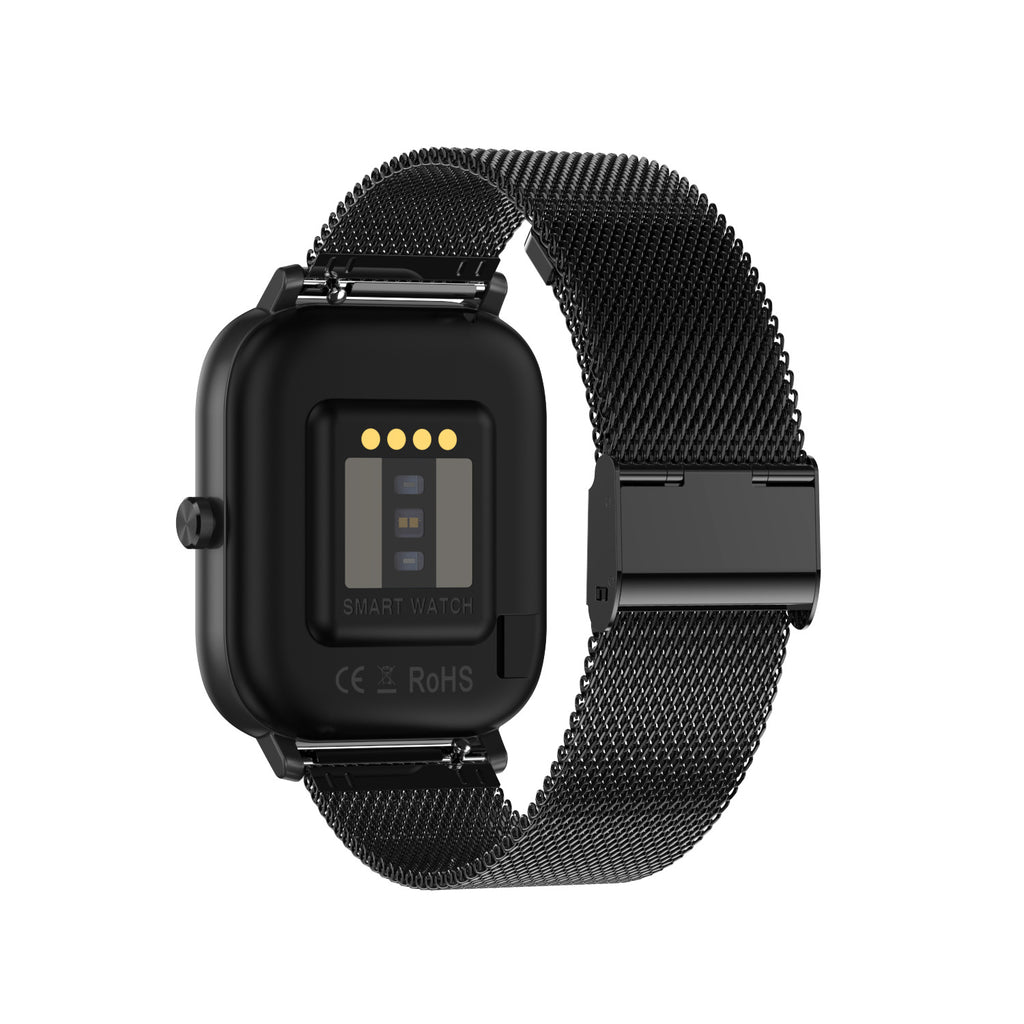 Bracelet intelligent Fréquence cardiaque Ecg Pression artérielle Blood Oxygène Music Control Télécommande